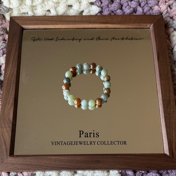 Jewelry - Loulan Tri-color Hetian Jade Beaded Bracelet 10mm